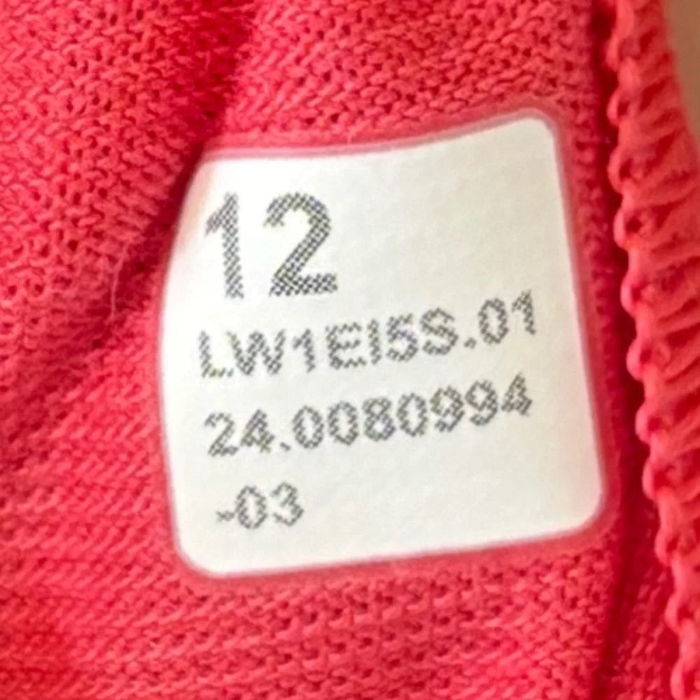 Lululemon Everlux Asymmetrical Tennis
Tank Top. NWT. Sz 12. Color Glazed Pink. - Picture 4 of 6